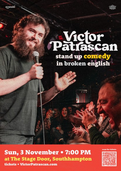 Victor Patrascan - Stand up Comedy in Broken English